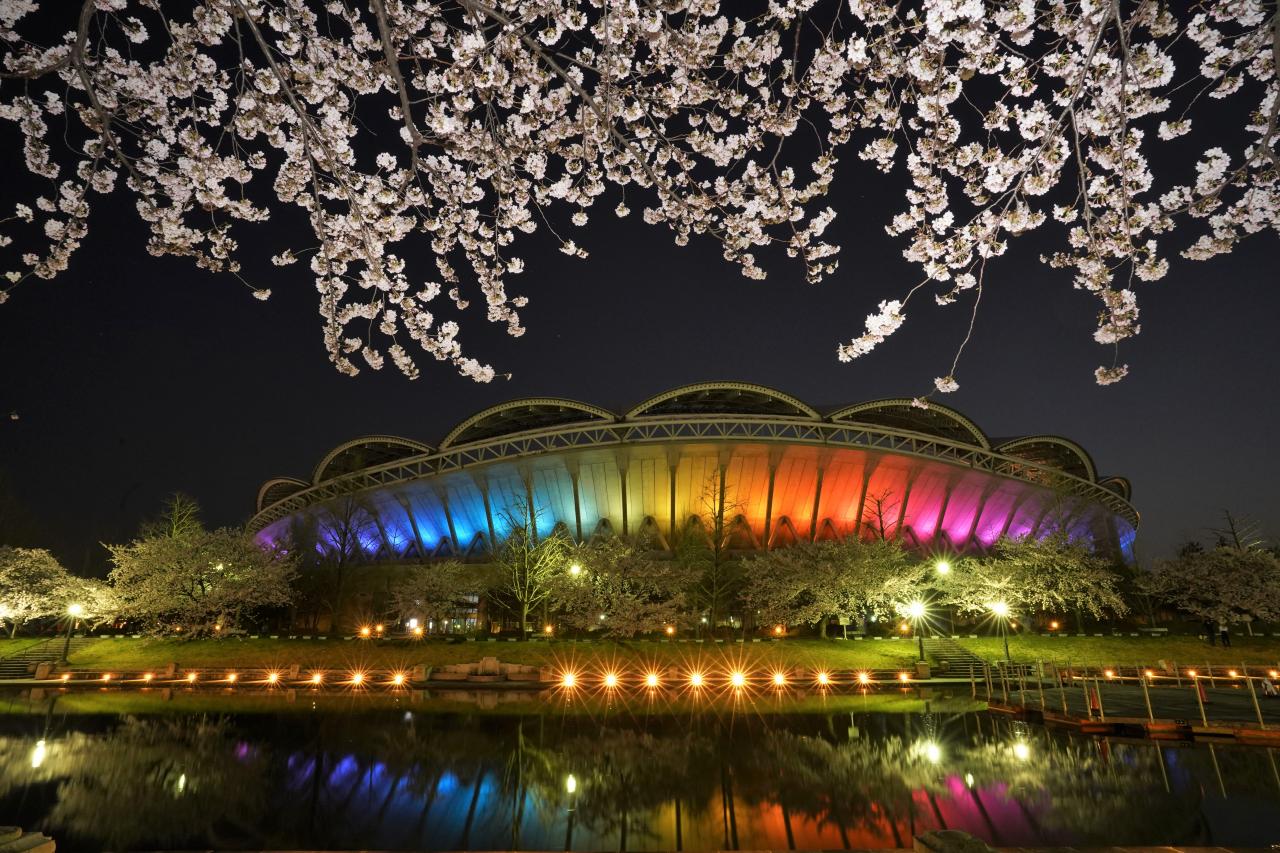 松浜橋と新潟の夜景 Everybody Photographer Com