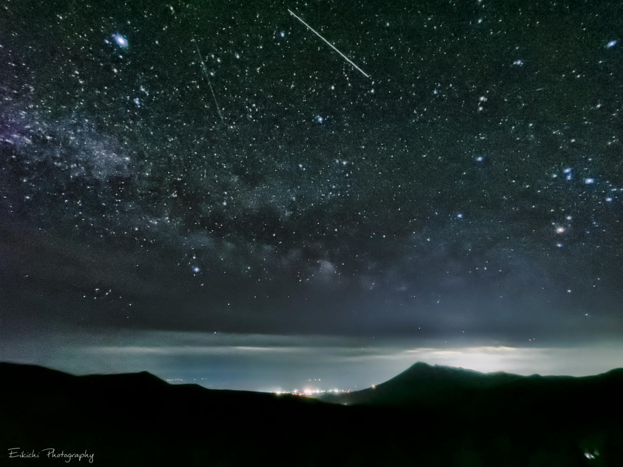 小岩井一本桜の冬の夜景 Everybody Photographer Com